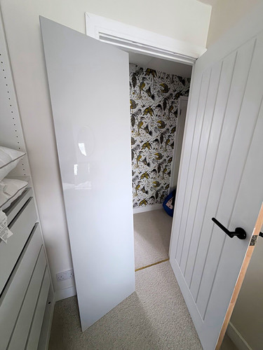 Pax beige grey gloss doors - beige/grey,