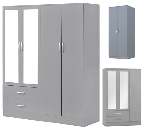 High gloss bedroom - bedroom, furniture