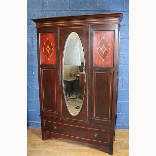 Victorian inlaid mahogany - victorian,