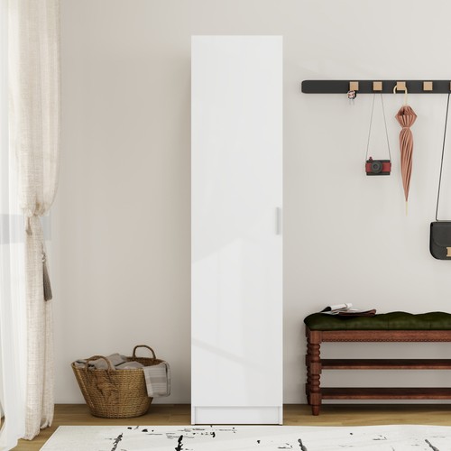 Modern white door wardrobe - modern,