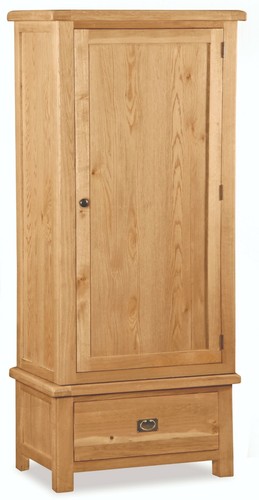 Oakvale narrow single wardrobe - narrow,