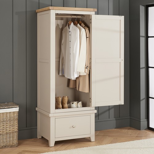 Door wardrobe with drawer - door,