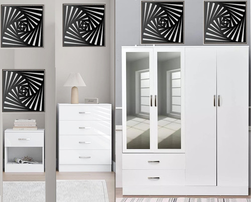 Bedroom furniture set high - bedroom,