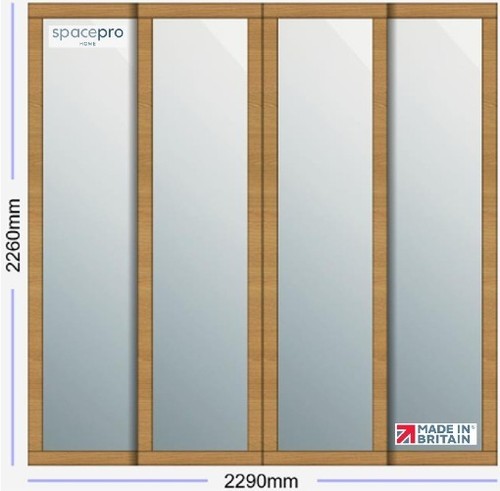 Spacepro door shaker oak - 4,