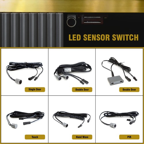 Led cabinet wardrobe - led, single