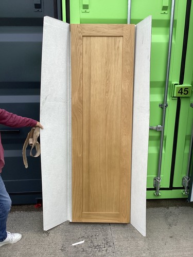 Solid oak wardrobe - doors, only
