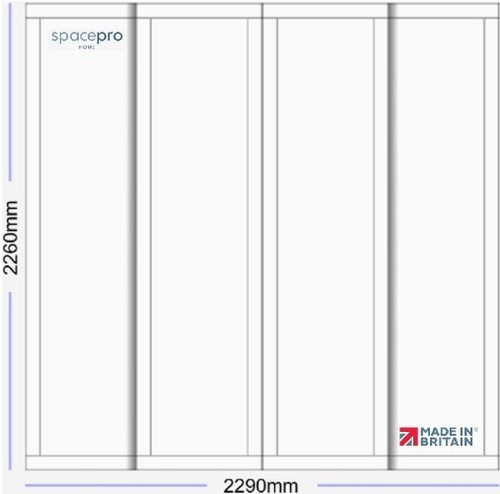 Spacepro door shaker white - 4,