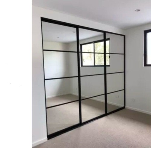 Sliding doors single - 4, silver